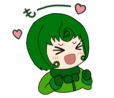 喜ぶまりこちゃん