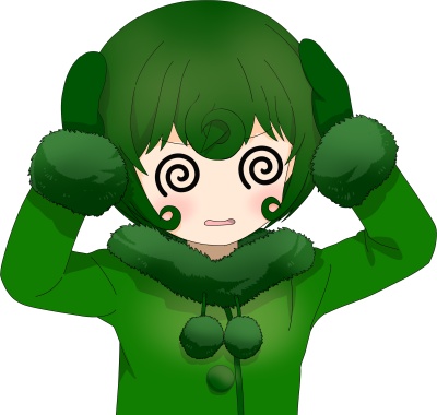 困るまりこちゃん