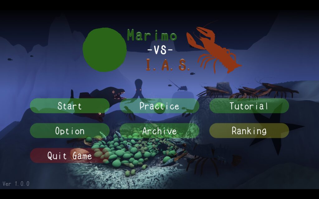 Marimo-VS-IAS_TitleMenu