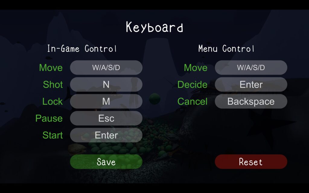 default key bindings of Marimo-VS-IAS